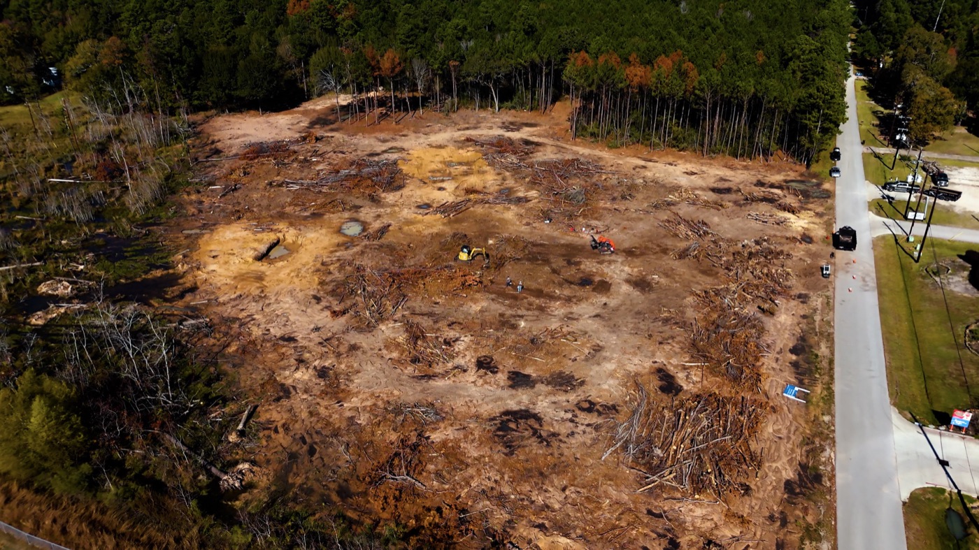 Cleared acreage ready to build, near Houston